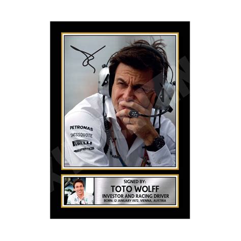 toto wolff limited edition